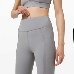 Gloss Trim Run Super High Rise Tight 28”